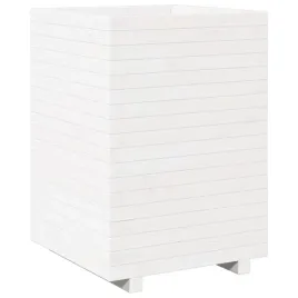 donica-ogrodowa-biala-50x50x725-cm-lite-drewno-sosnowe