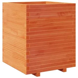 donica-ogrodowa-woskowy-braz-60x60x725-cm-drewno-sosnowe