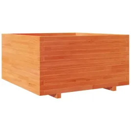 donica-ogrodowa-woskowy-braz-90x90x495-cm-drewno-sosnowe