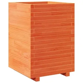 donica-ogrodowa-woskowy-braz-50x50x725-cm-drewno-sosnowe