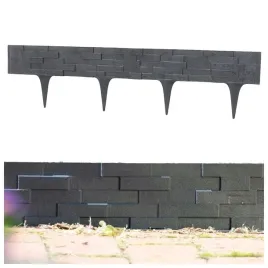 palisada-ogrodowa-stone-78-cm-obrzeze-plotek-trawnikowy-antracytowy