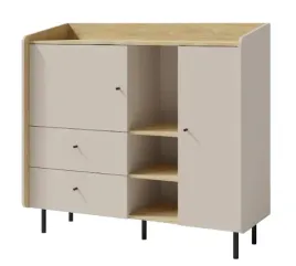 komoda-2d2sz-do-pokoju-mlodziezowego-piaskowy-bez-125-cm-ali-mb-2-kolory