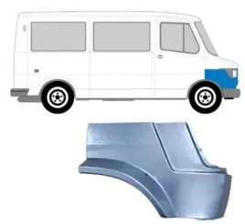 mercedes-w601-w602-207-410-reperaturka-blotnika-prawy-przod-1977-1995