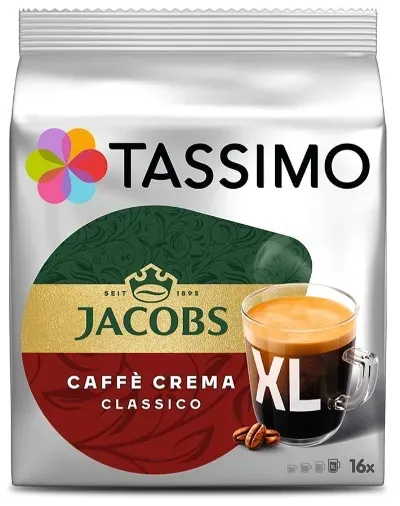 Kapsułki Tassimo Jacobs Caffè Crema Classico XL 16 szt