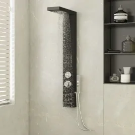 panel-prysznicowy-aluminiowy-czarny