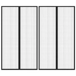 moskitiera-na-drzwi-2-szt-z-magnesami-czarna-200x80-cm