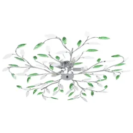 lampa-sufitowa-listki-z-krysztalkow-akrylowych-5-zarowek-e14