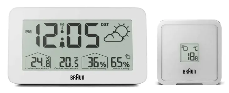 stacja-pogody-braun-bc13wp-dcf-2x-bat-maxell-aa-2x-bat-maxell-aaa-stan-nowy
