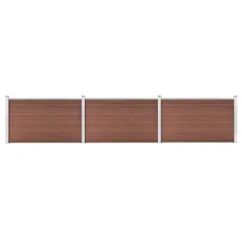 ogrodzenie-ogrodowe-wpc-526x106-cm-brazowe