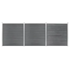 ogrodzenie-do-ogrodu-wpc-526-x-186-cm-szare