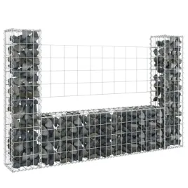 ogrodzenie-gabionowe-z-2-slupkami-zelazo-140x20x100-cm