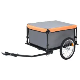 transportowa-przyczepa-rowerowa-szaro-pomaranczowa-65-kg