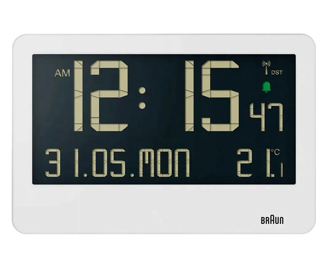 zegar-budzik-braun-bialy-261cm-2x-aa-stan-nowy