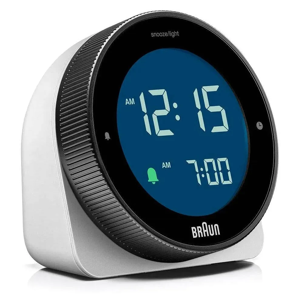 zegar-budzik-braun-bialy-8cm-1x-aa-stan-nowy