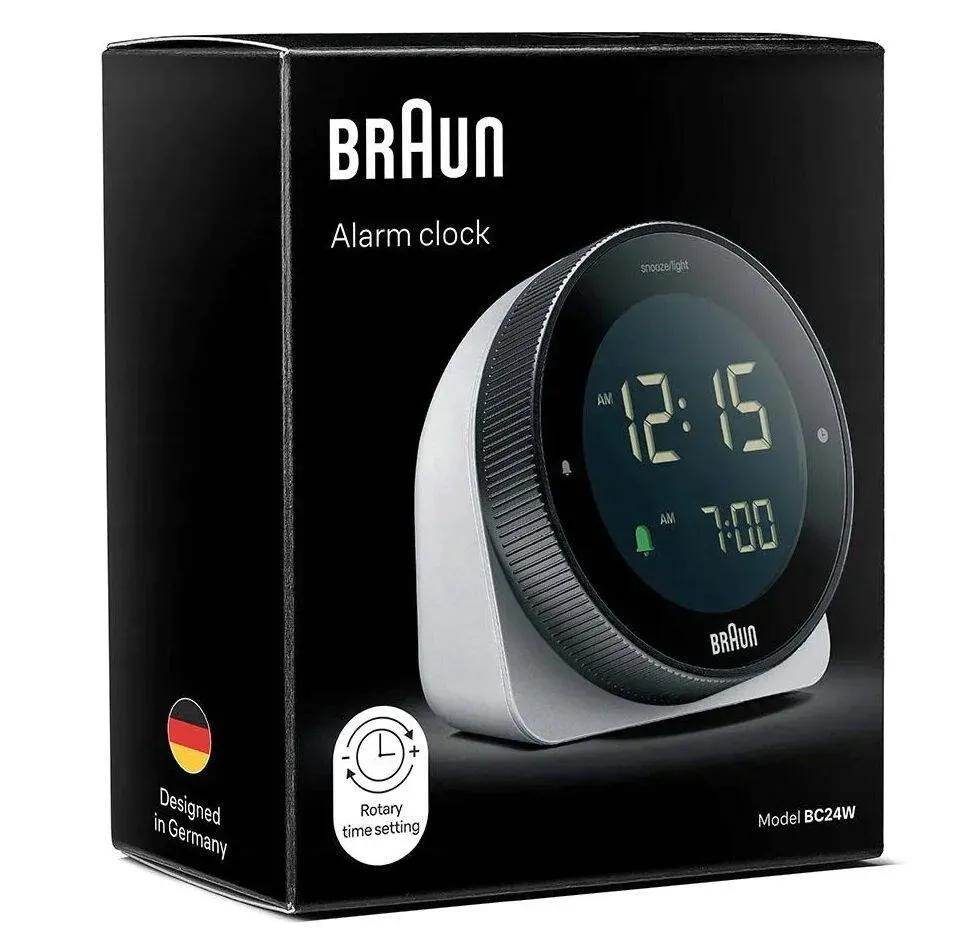 zegar-budzik-braun-bialy-8cm-1x-aa