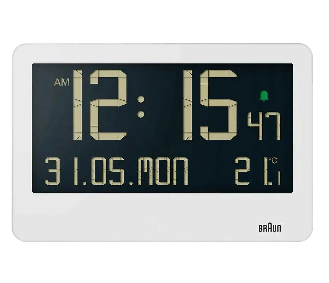zegar-budzik-braun-bialy-261cm-2x-aa-stan-nowy
