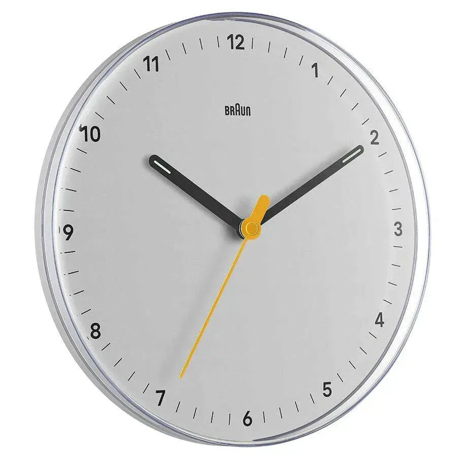 zegar-scienny-braun-bialy-23cm-bateria-aa