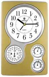 zegar-scienny-perfect-zloty-24cm-1x-bateria-aa