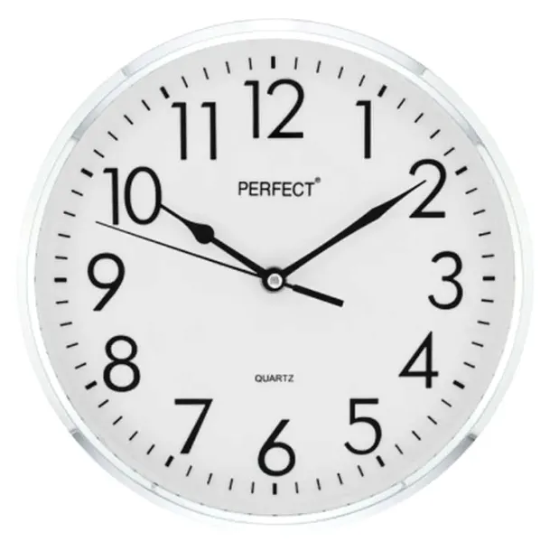 zegar-scienny-perfect-bialy-26cm-1x-bateria-aa
