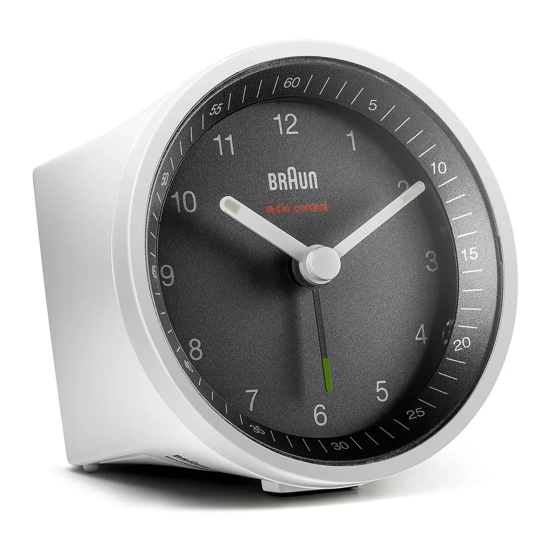 zegar-budzik-braun-bialy-8cm-1x-aa