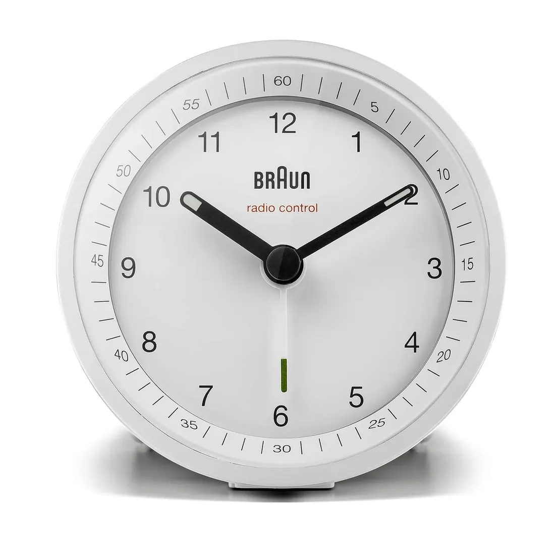 zegar-budzik-braun-bialy-8cm-1x-aa