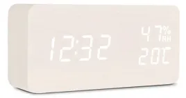 zegar-budzik-xonix-odcienie-brazowego-15cm-4x-aaa