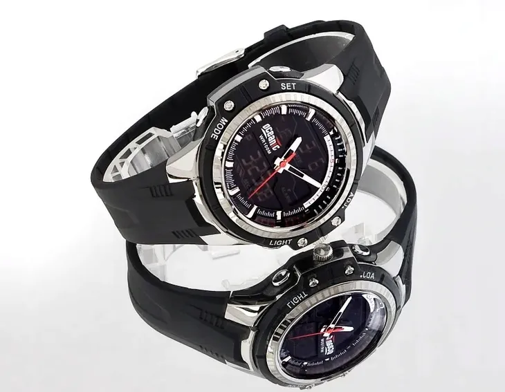 meski-zegarek-oceanic-multiczas-wr100m-dualtime-stan-nowy