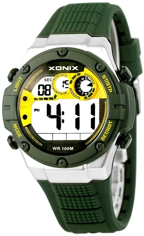 cyfrowy-zegarek-damski-xonix-wr100m-stoper-timer-stan-nowy