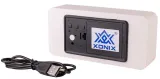zegar-budzik-xonix-bialy-15cm-baterie-aaa-stan-nowy