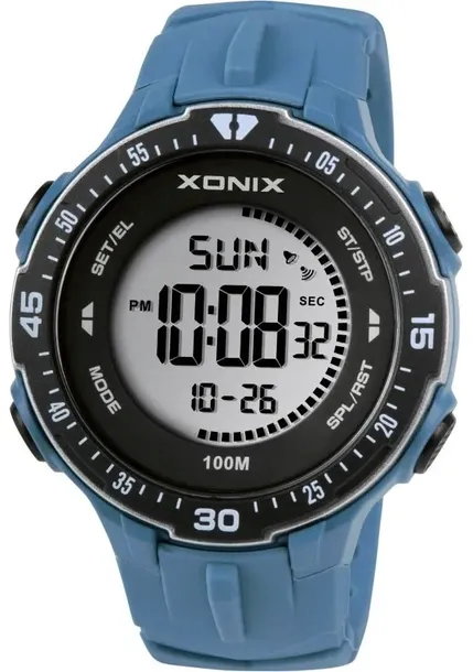 meski-cyfrowy-zegarek-wr100m-xonix-stoper-timer-stan-nowy