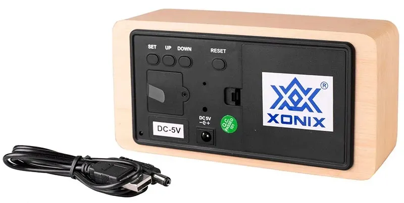 zegar-budzik-xonix-brazowy-16cm-baterie