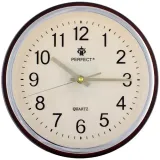zegar-scienny-perfect-brazowy-28cm-bateria-aa-stan-nowy