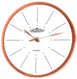 zegar-scienny-chermond-miedziany-32cm-bateria-aa