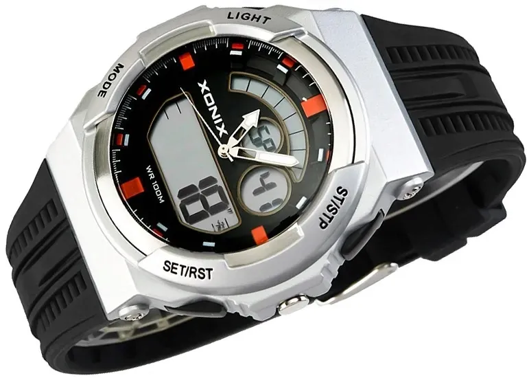 damski-zegarek-xonix-dualtime-wr100m-stoper-timer