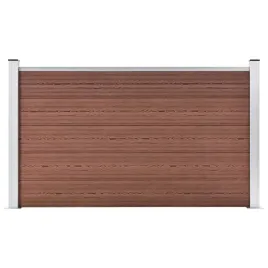 ogrodzenie-ogrodowe-wpc-180x105-cm-brazowe