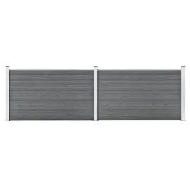 ogrodzenie-ogrodowe-wpc-353x106-cm-szare