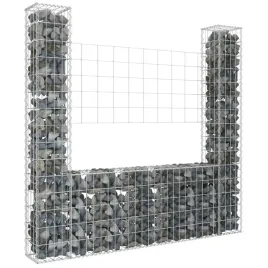 ogrodzenie-gabionowe-z-2-slupkami-zelazo-140x20x150-cm