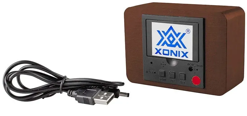 zegar-budzik-xonix-brazowy-10cm-baterie-aaa