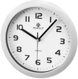 zegar-scienny-perfect-bialy-25cm-bateria-aa