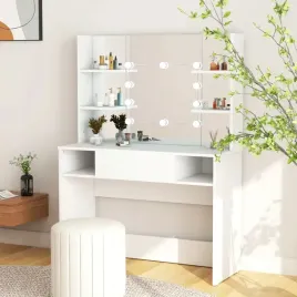 stolik-do-makijazu-z-oswietleniem-led-100x40x135-cm-mdf-bialy