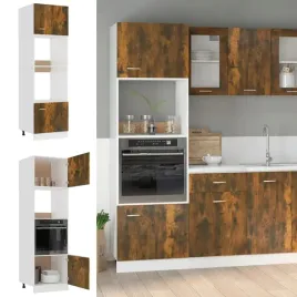 szafka-na-mikrofalowke-przydymiony-dab-60x57x207-cm