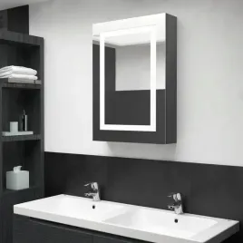 szafka-lazienkowa-z-lustrem-i-led-lsniaca-szarosc-50x13x70-cm