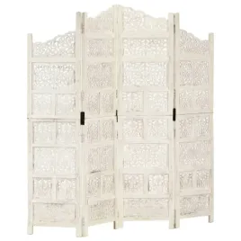 parawan-4-panelowy-rzezbiony-bialy-160x165-cm-drewno-mango