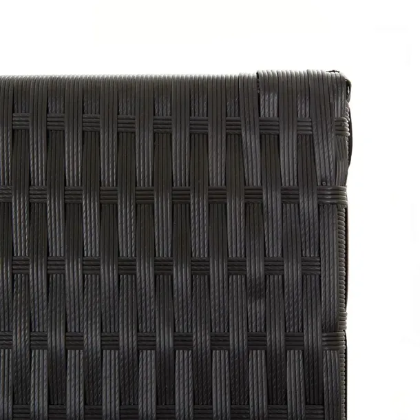 parawan-5-panelowy-czarny-polirattan-producent-vidaxl