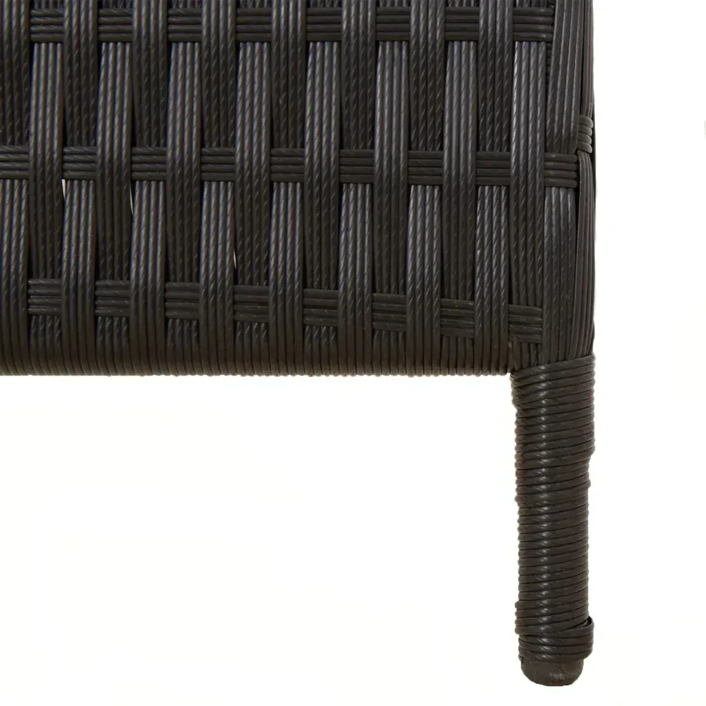 parawan-5-panelowy-czarny-polirattan-stan-nowy