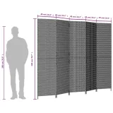 parawan-5-panelowy-czarny-polirattan-stan-nowy-kod-producenta-365364