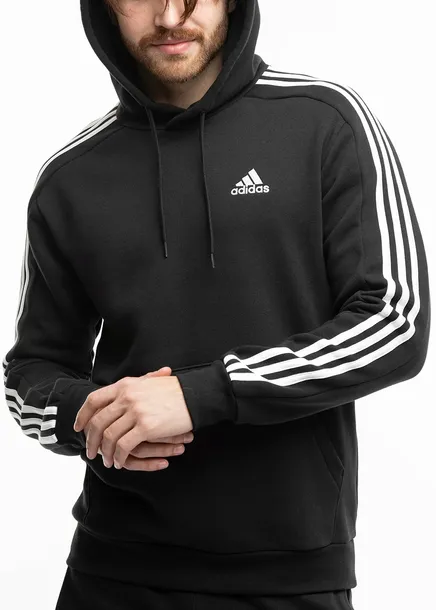 Bluza Męska Z Kapturem adidas Essentials Sportowa Dresowa Bawełniana XL