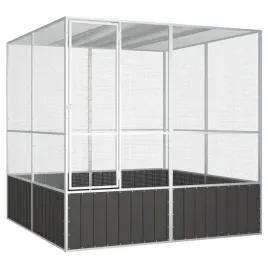 woliera-antracytowa-2135x2175x2115-cm-galwanizowana-stal
