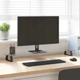 podstawka-pod-monitor-czarna-100x20x8cm-szklo-hartowane-metal