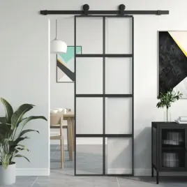drzwi-przesuwne-czarne-76x205-cm-szklo-hartowane-aluminium